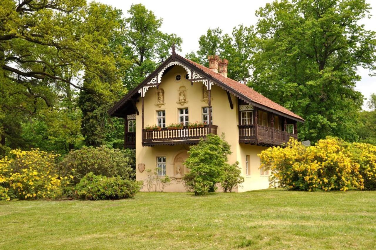 Ferienwohnung Am See Kromlau ภายนอก รูปภาพ