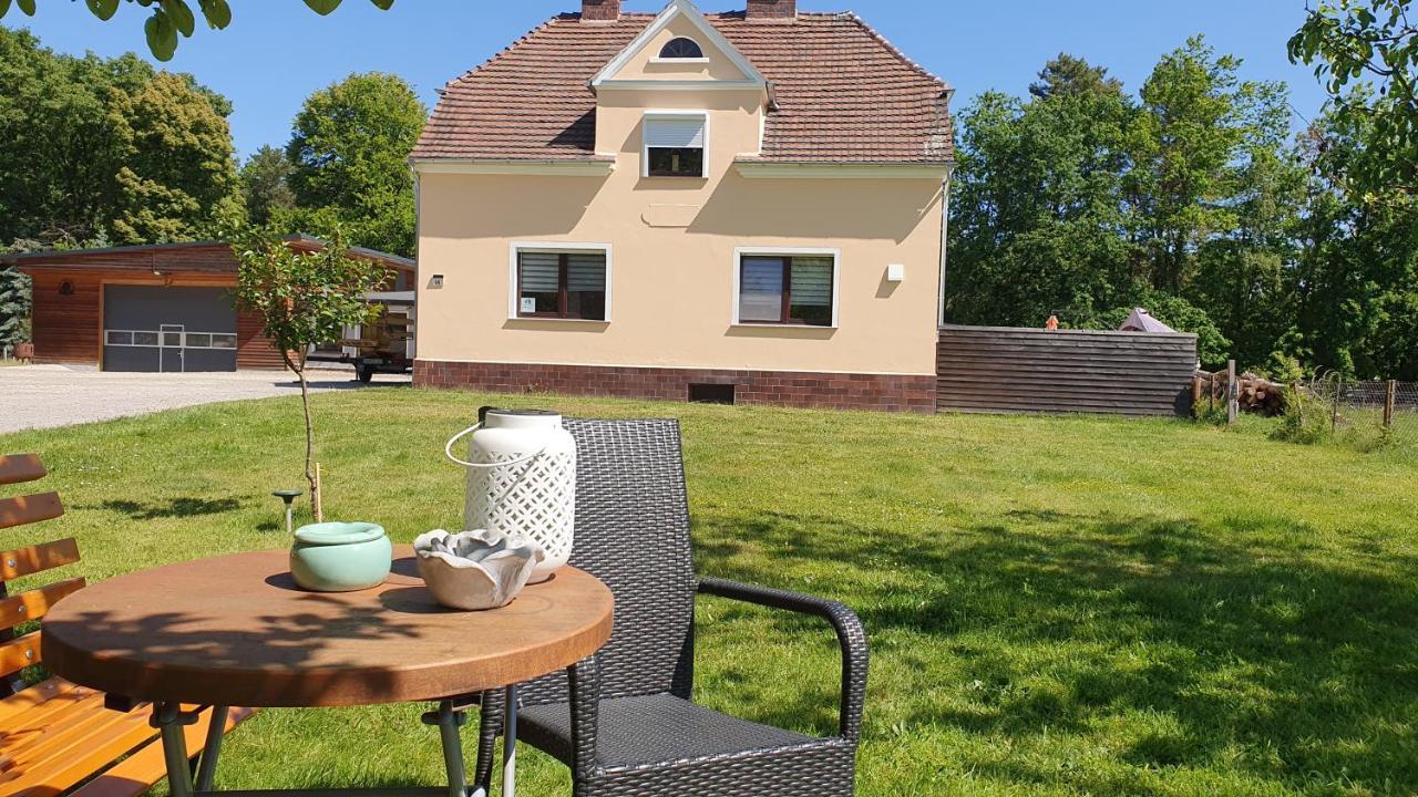 Ferienwohnung Am See Kromlau ภายนอก รูปภาพ