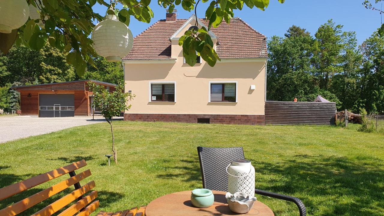 Ferienwohnung Am See Kromlau ภายนอก รูปภาพ