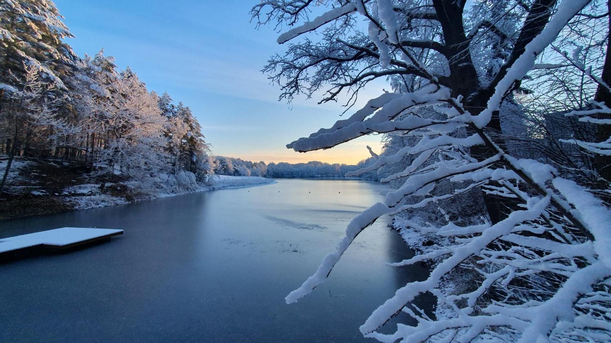 Ferienwohnung Am See Kromlau ภายนอก รูปภาพ